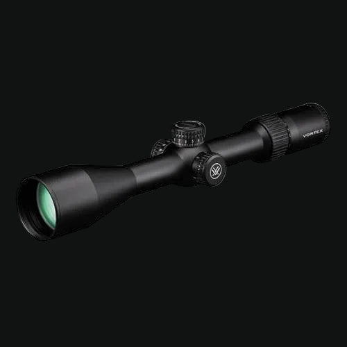 Vortex Diamondback 6-24x50 FFP riflescope, matte black with green-tinted objective lens