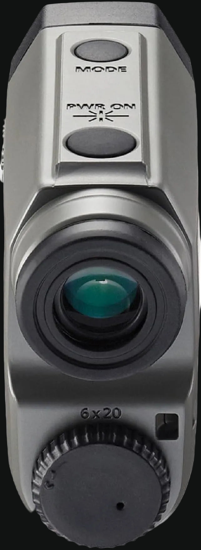 Nikon PROSTAFF 1000 laser rangefinder with front lens and top mode buttons