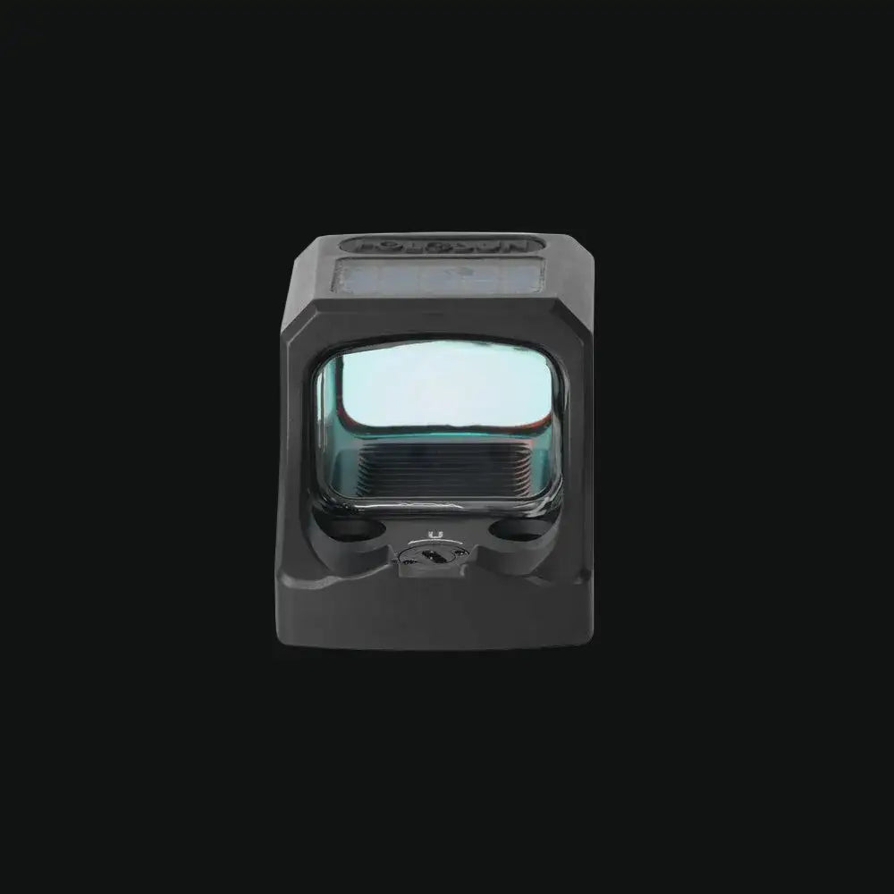 Holosun SCS Carry-GR reflex sight front window with illuminated reticle