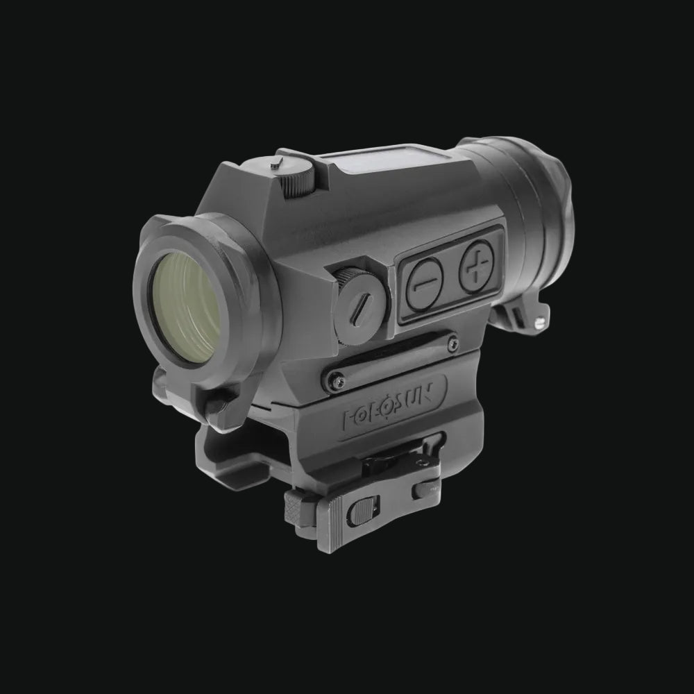 Holosun HE515CT-GR green circle dot sight, dark gray housing with side controls
