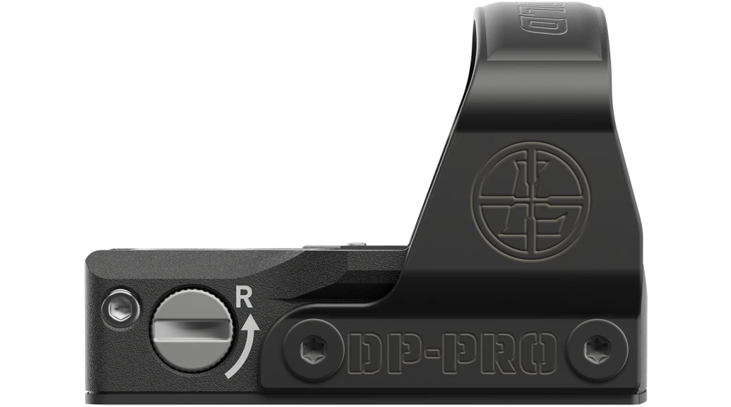 Leupold DeltaPoint Pro reflex sight with open-emitter housing, matte black