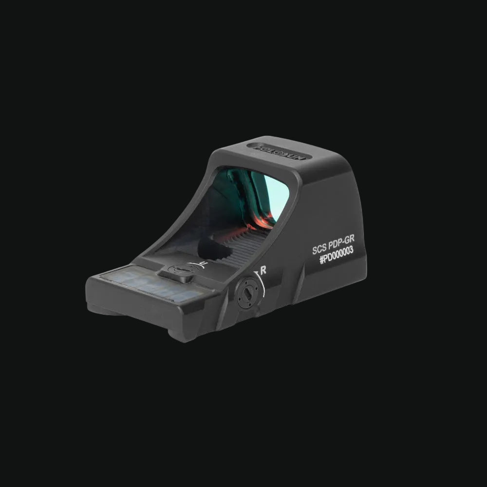 Holosun SCS-PDP-GR solar reflex sight with green circle-dot reticle