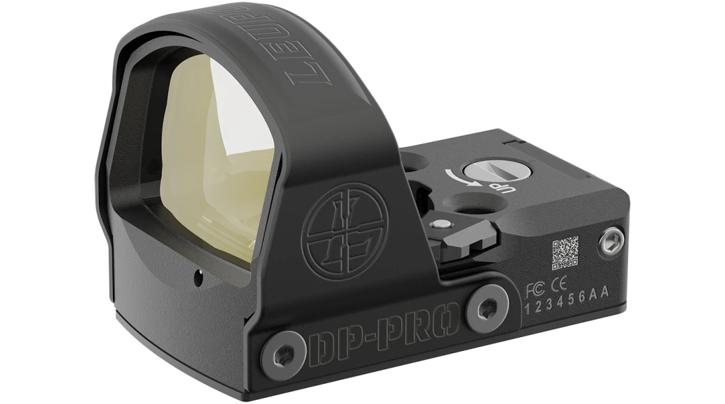 Leupold DeltaPoint Pro reflex sight front lens window, matte black open-emitter