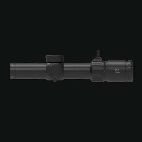 Arken EP-8 1-8x28 LPVO riflescope with turret dials and objective lens